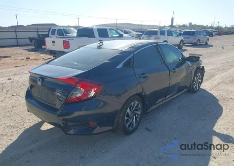 2017 Honda Civic Ex from USA, damaged, VIN 19XFC2F72HE019248